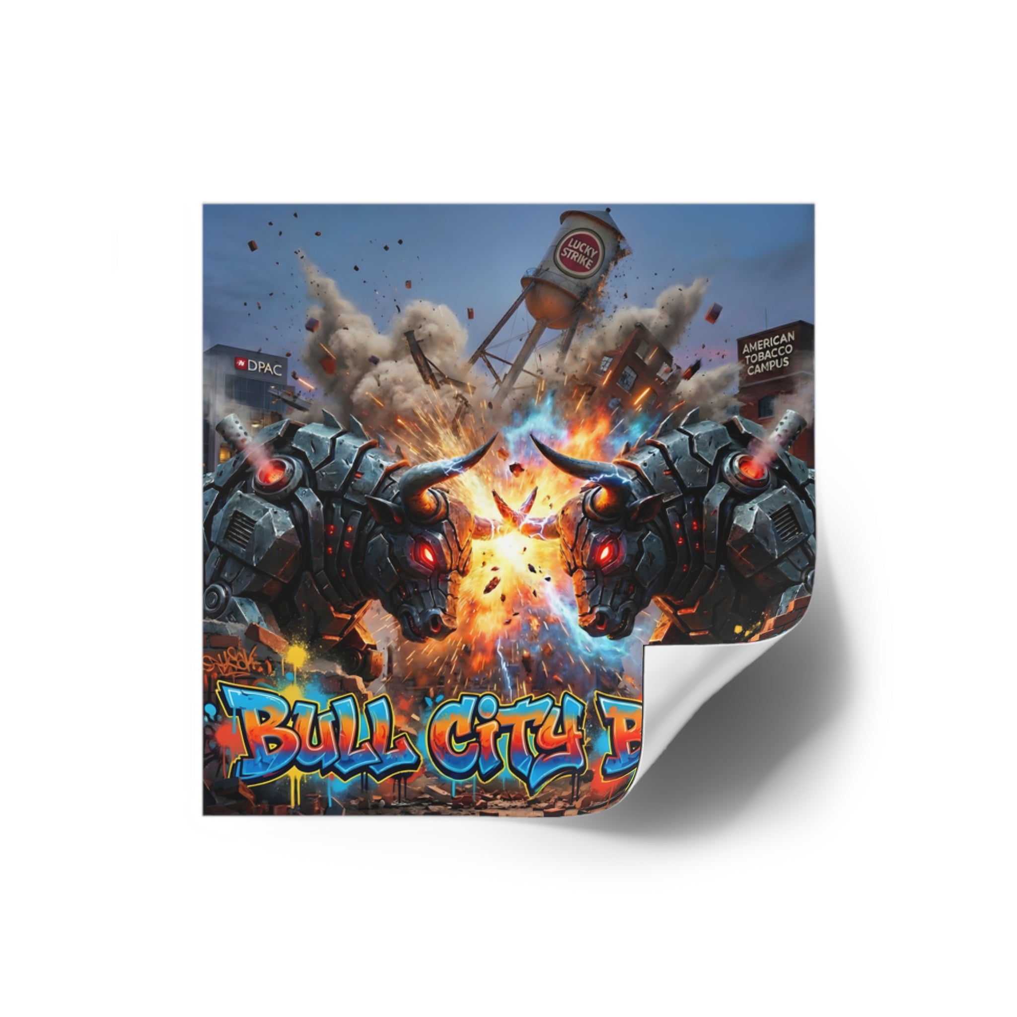 Square Stickers, Indoor\Outdoor