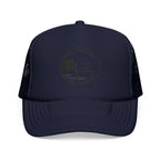 Copy of Durham Heart Flag - Trucker Hat — Embroidered Foam Mesh Cap