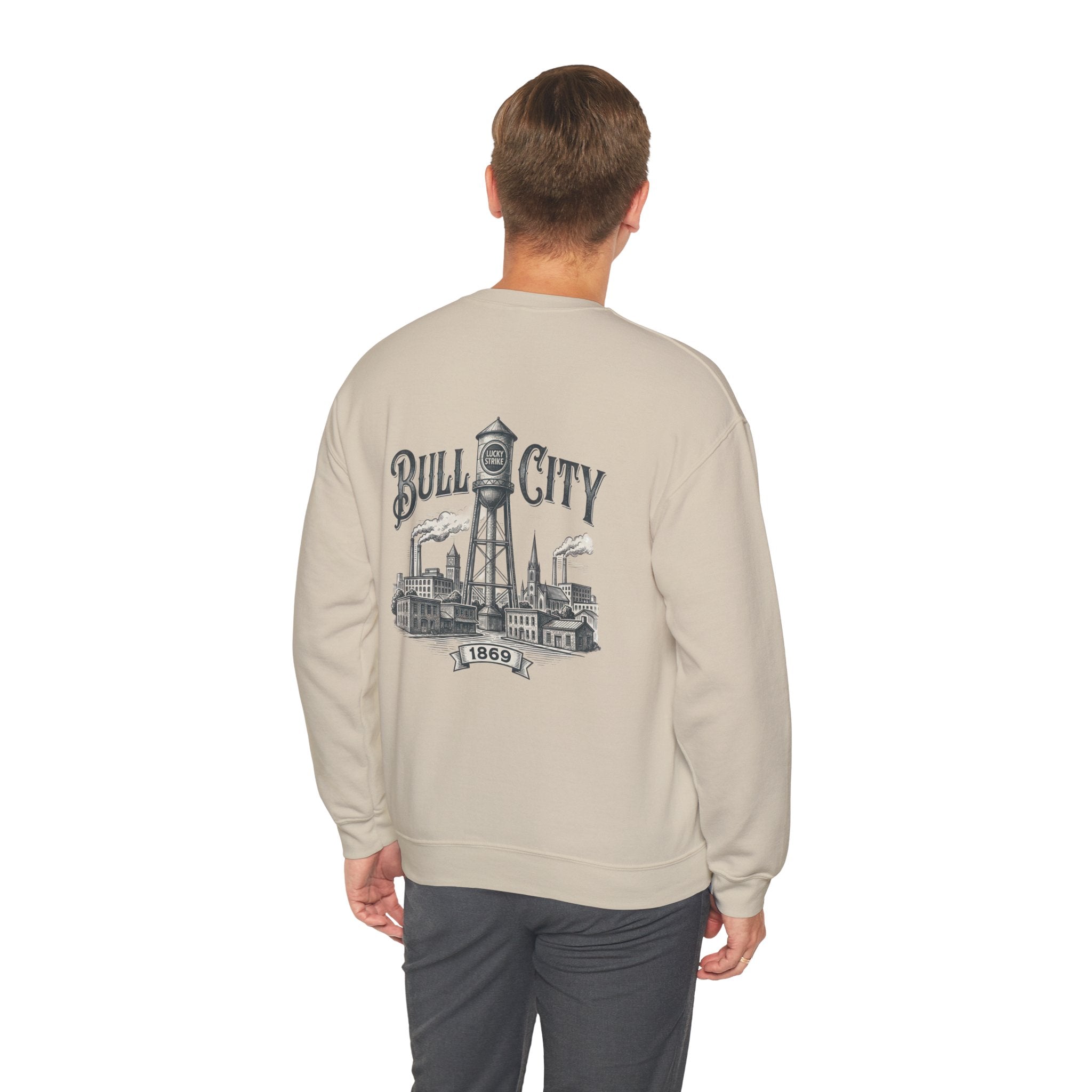 BCS8 - Crewneck Sweatshirt — Backside Print