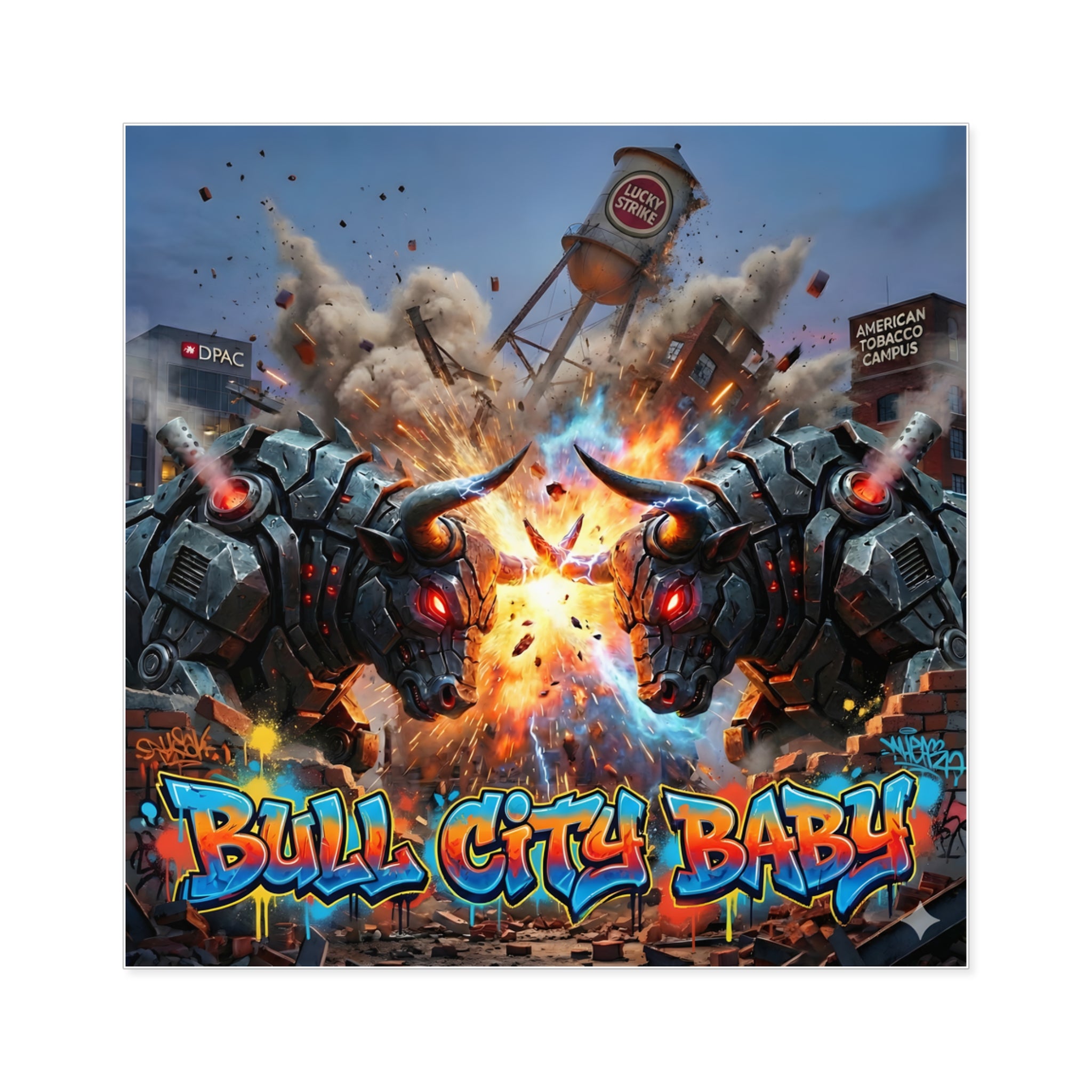 Square Stickers, Indoor\Outdoor