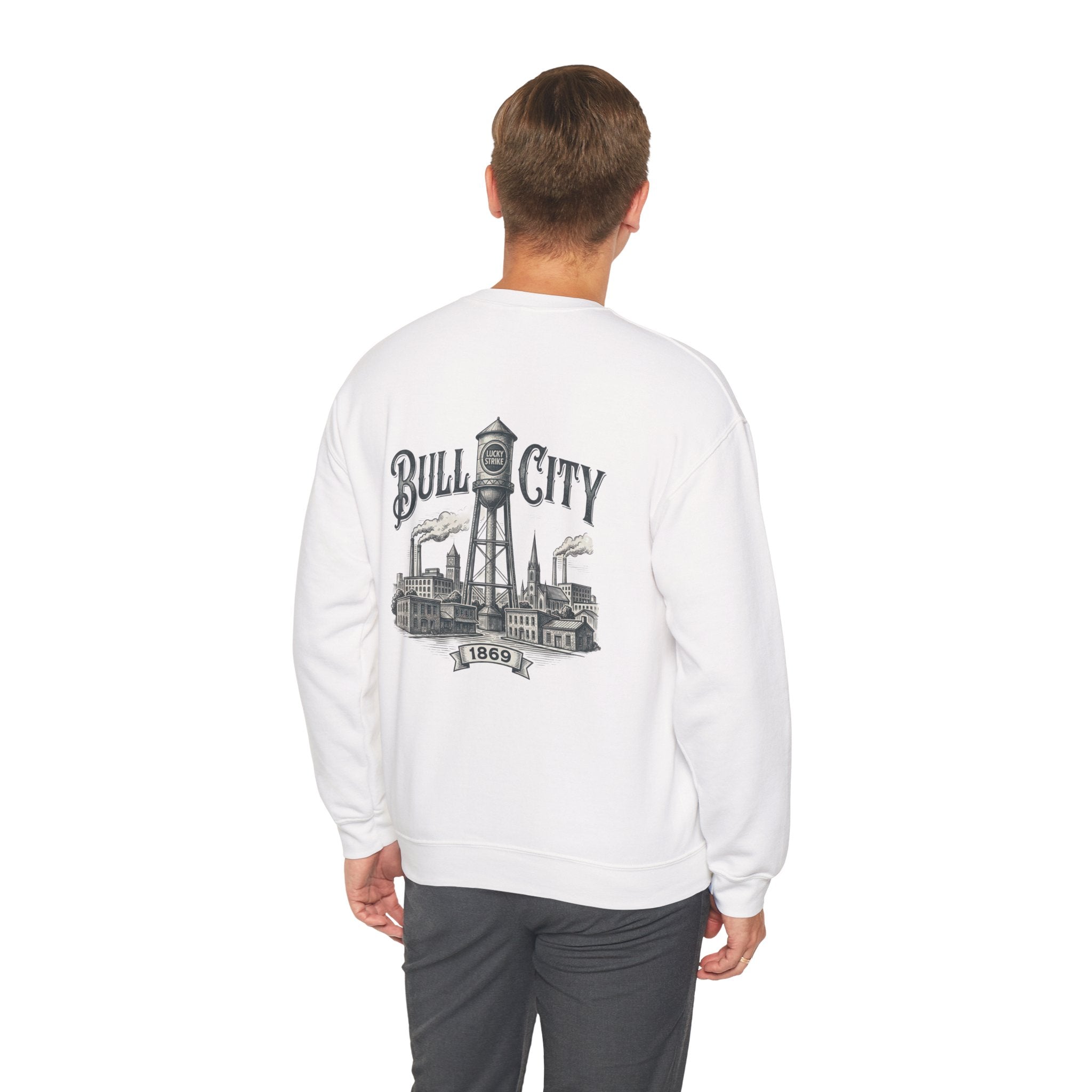 BCS8 - Crewneck Sweatshirt — Backside Print