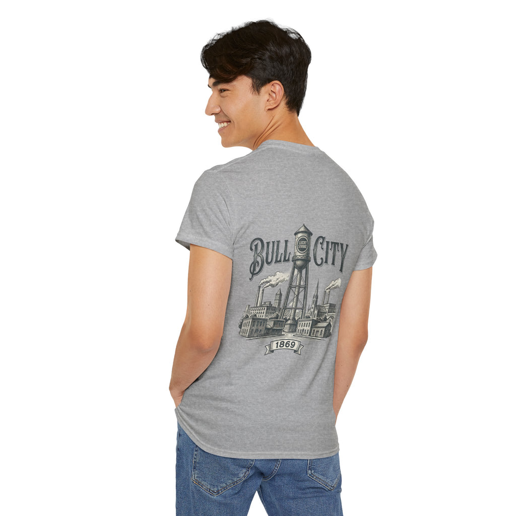 BCS8 - Printed on Back - Heavy Weight T-Shirt
