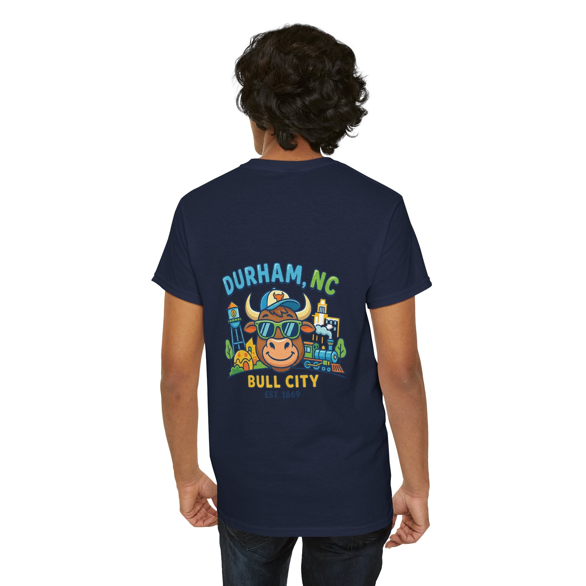BCS15 - Printed on Back - Heavy Weight T-Shirt