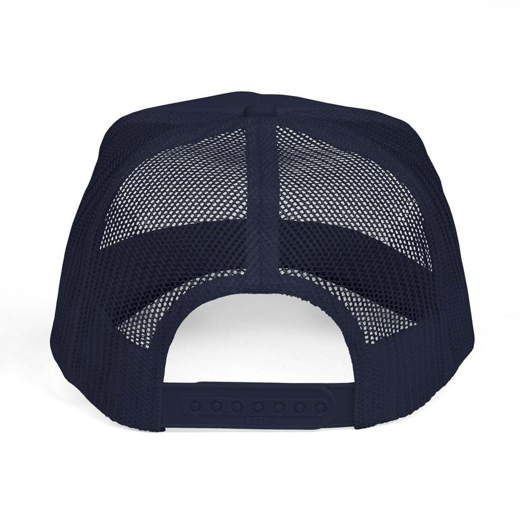 Copy of Durham Heart Flag - Trucker Hat — Embroidered Foam Mesh Cap