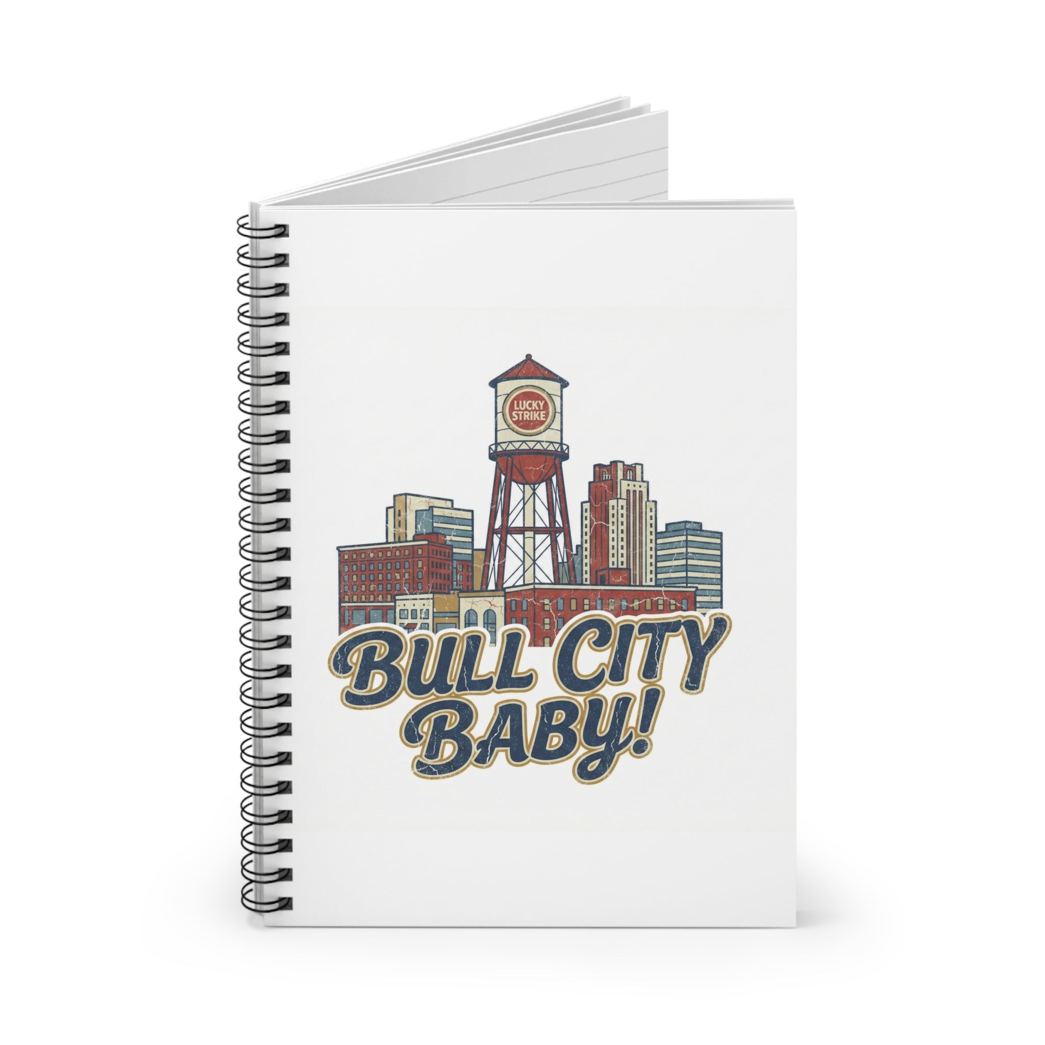 Bull Vintage 1 Spiral Notebook — Ruled Journal