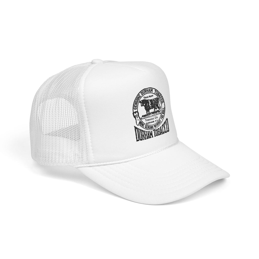 Copy of Copy of Durham Heart Flag - Trucker Hat — Embroidered Foam Mesh Cap