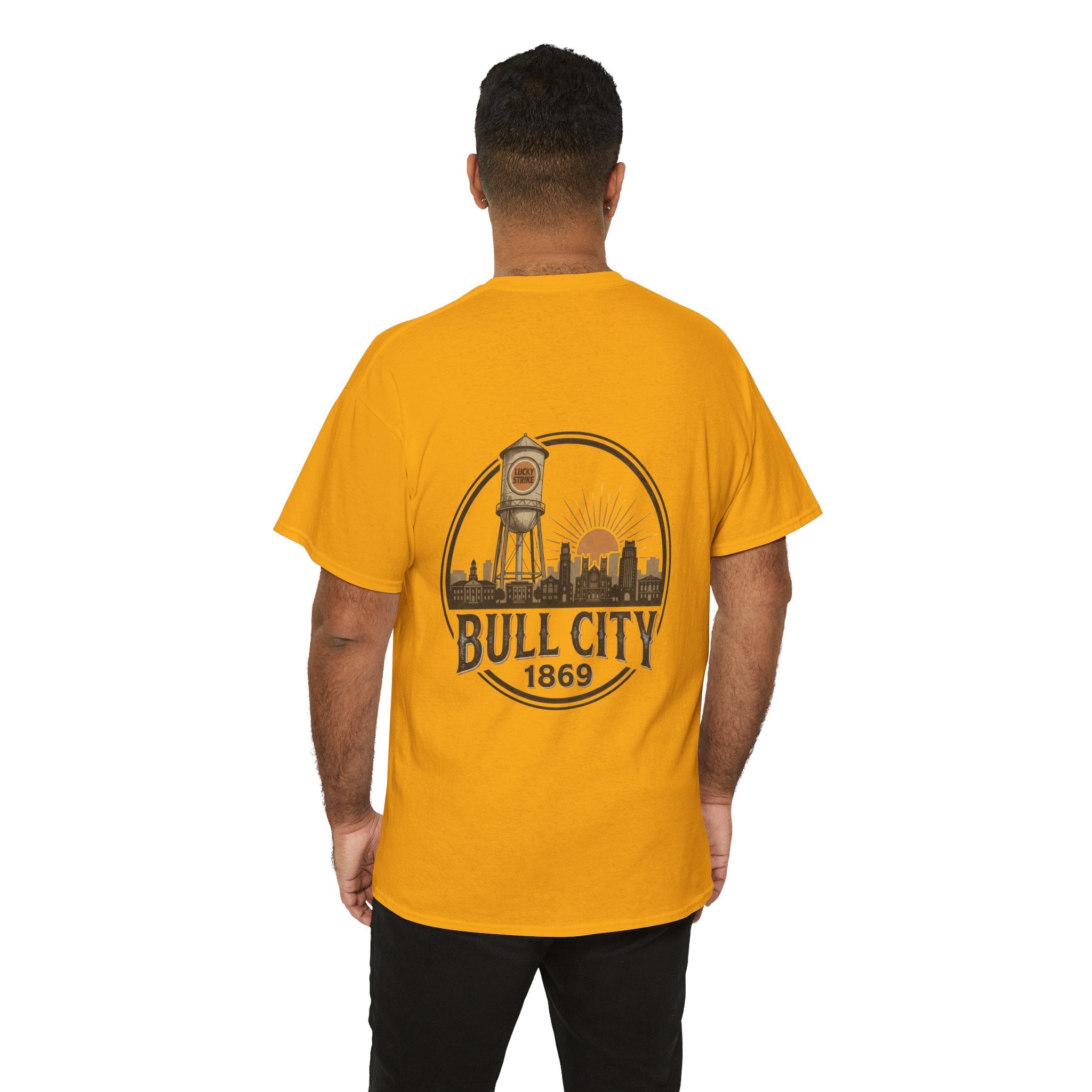 BCS9 - Printed on Back - Heavy Weight T-Shirt