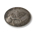 Copy of BCS18 - Ceramic Coaster - Vintage 'If You Don't Smoke Bull Durham' Tobacco Token Design