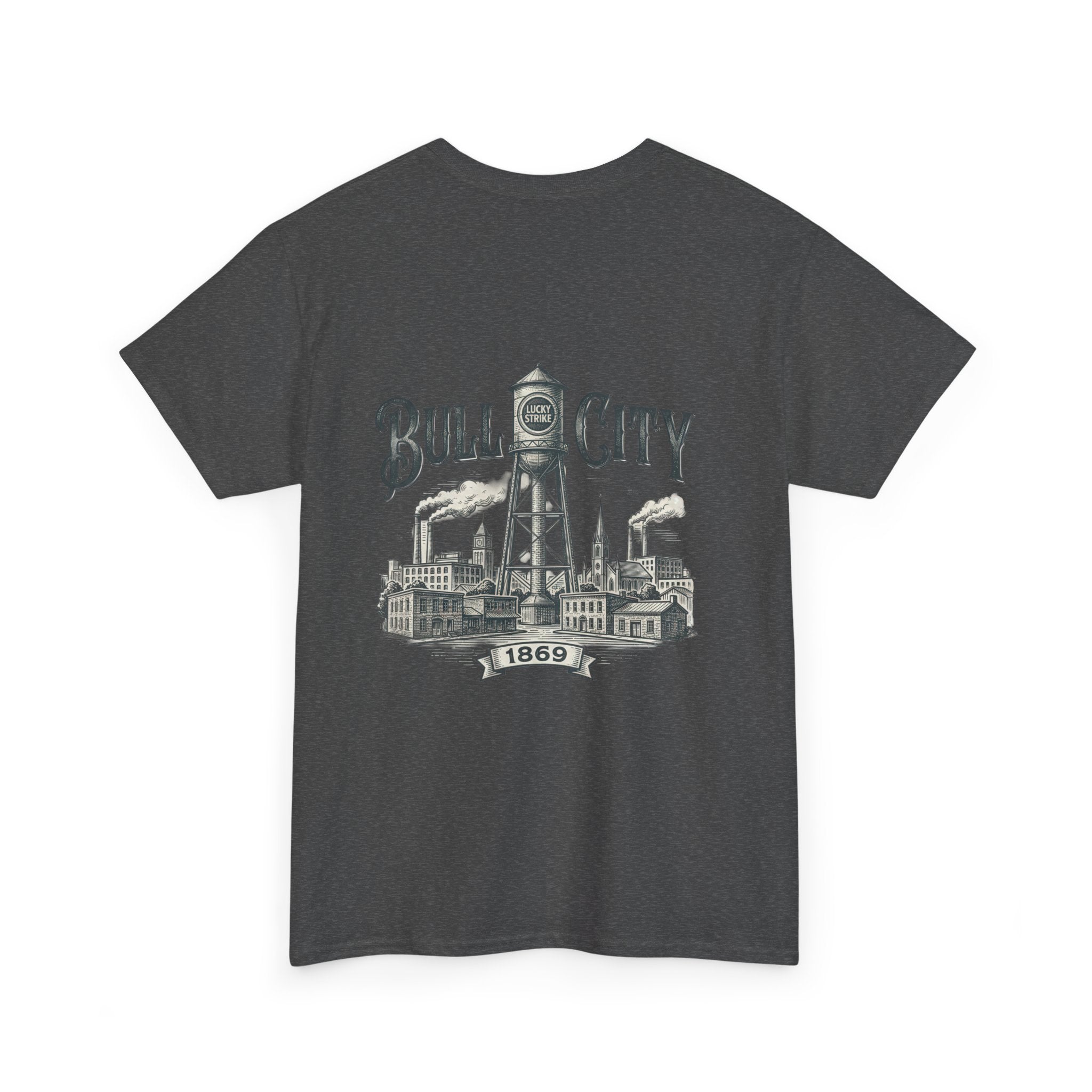 BCS8 - Printed on Back - Heavy Weight T-Shirt
