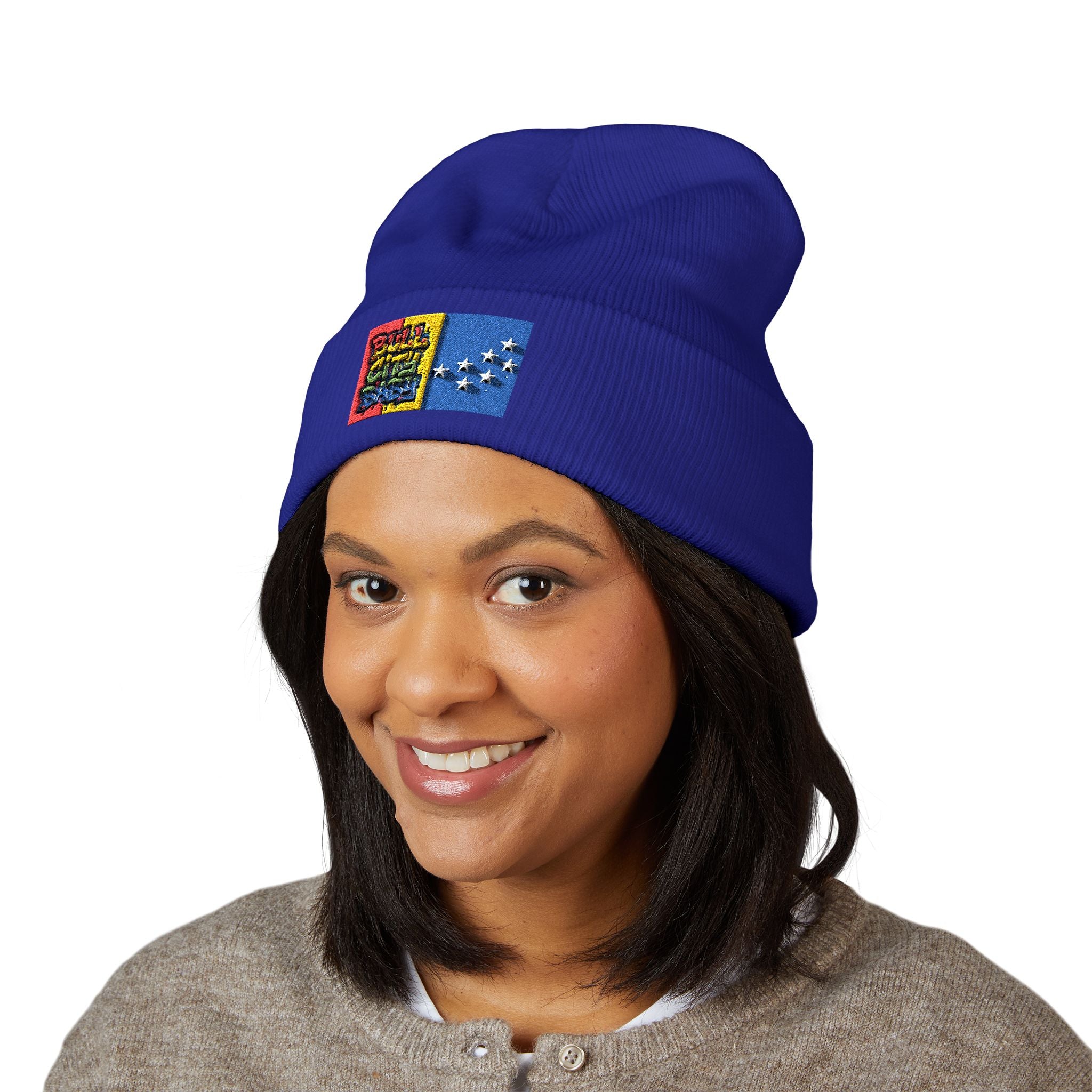 Bull City Baby - Classic Cuffed Beanie (Embroidery)