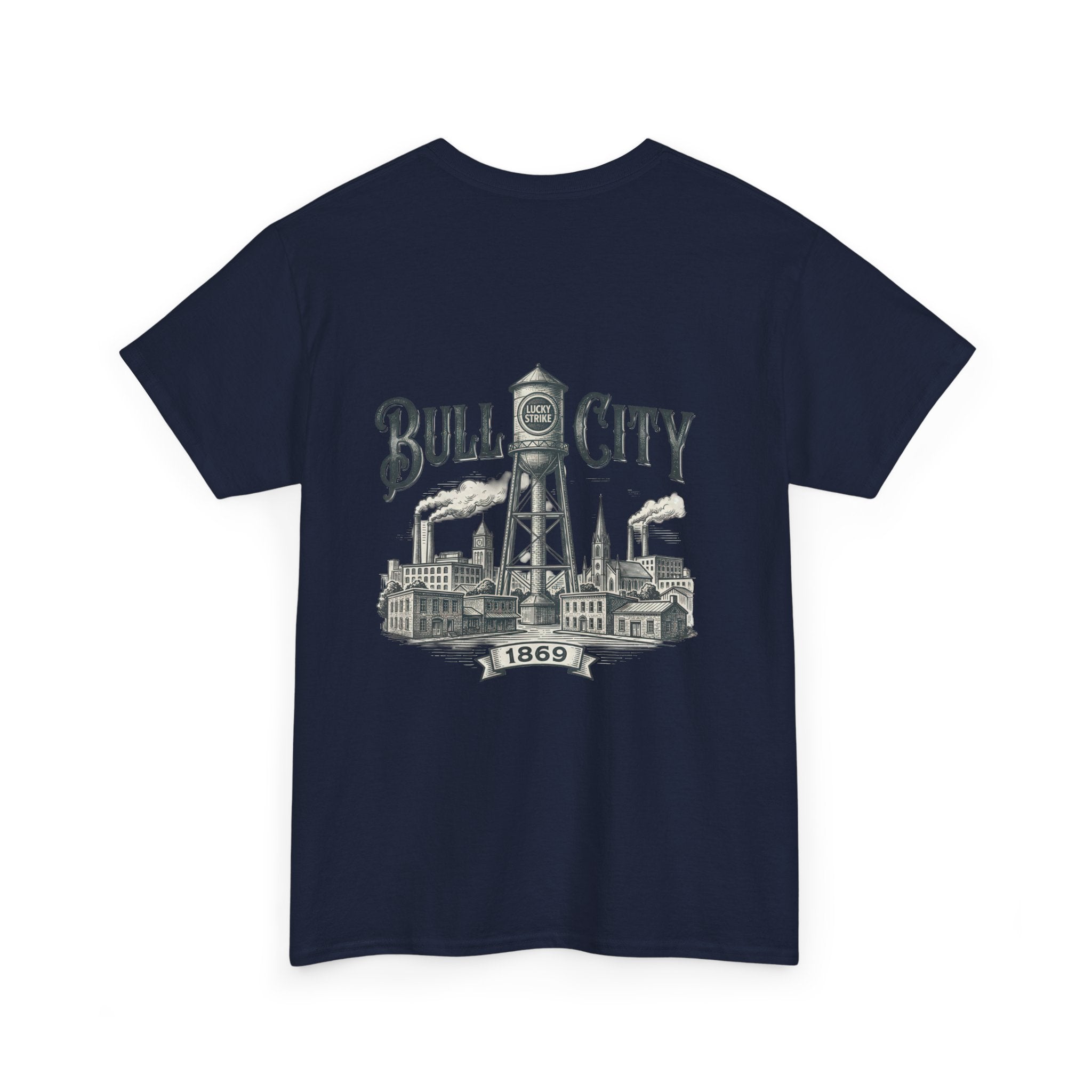 BCS8 - Printed on Back - Heavy Weight T-Shirt