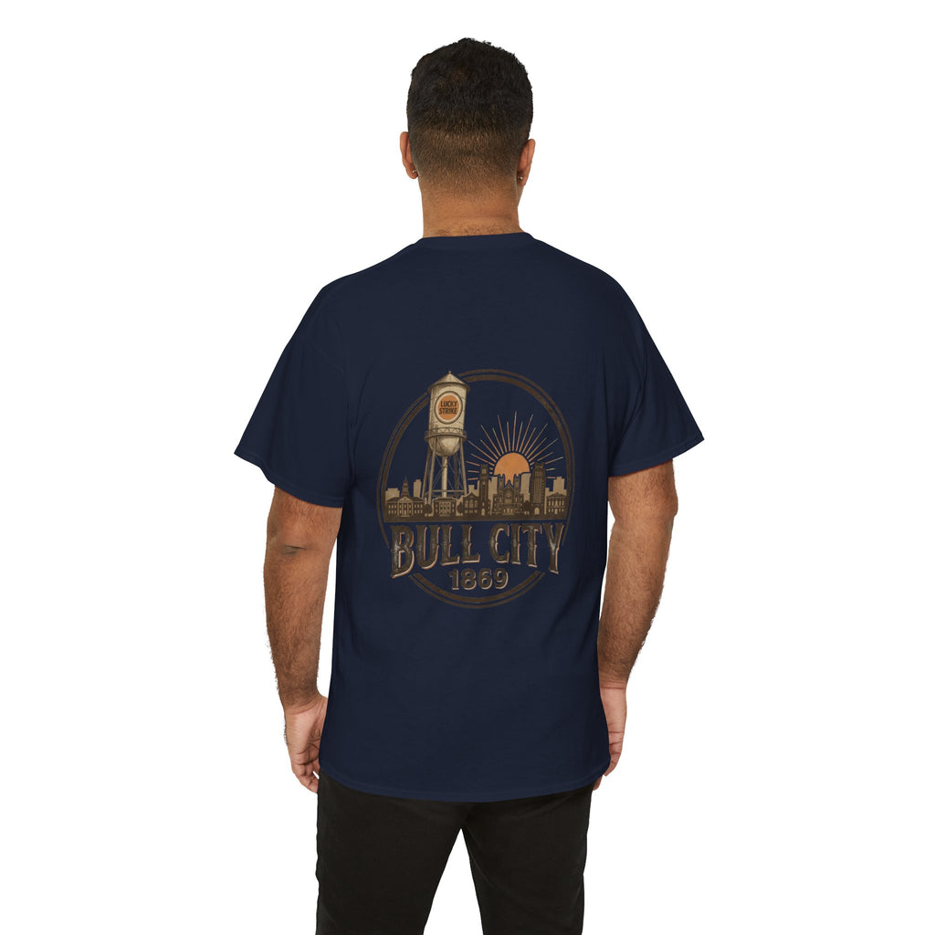 BCS9 - Printed on Back - Heavy Weight T-Shirt