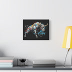 Bull City Vintage 1 - Matte Canvas Wall Art