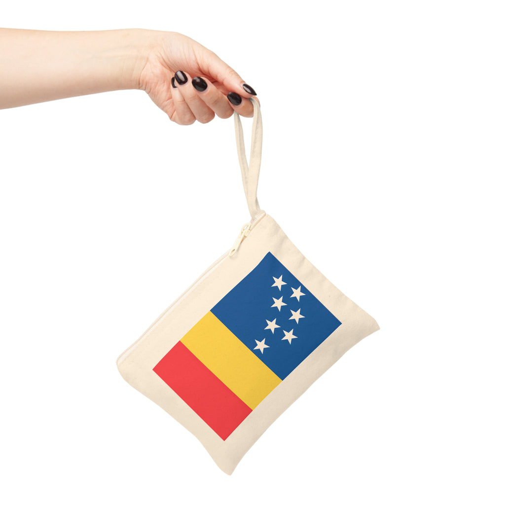City of Durham Flag - Accessory Zipper Pouch
