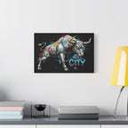 Bull City Vintage 1 - Matte Canvas Wall Art