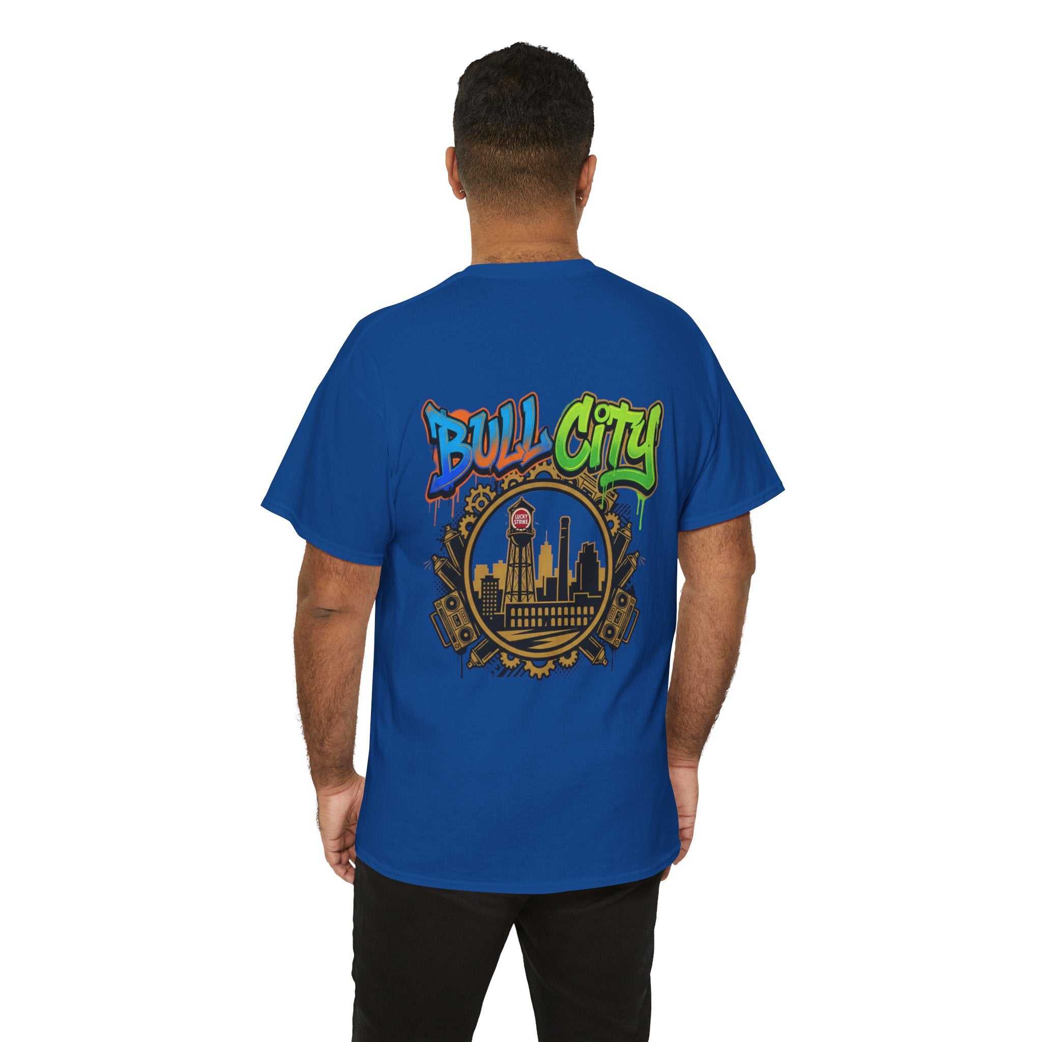 BCS7 - Printed on Back - Heavy Weight T-Shirt