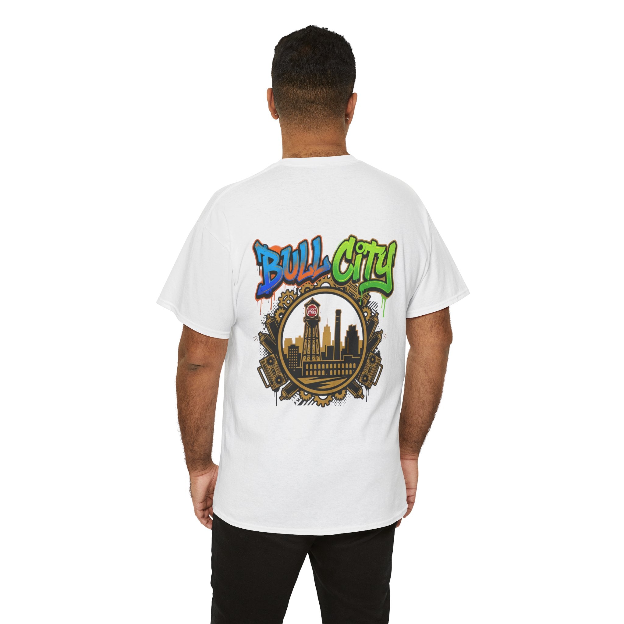 BCS7 - Printed on Back - Heavy Weight T-Shirt