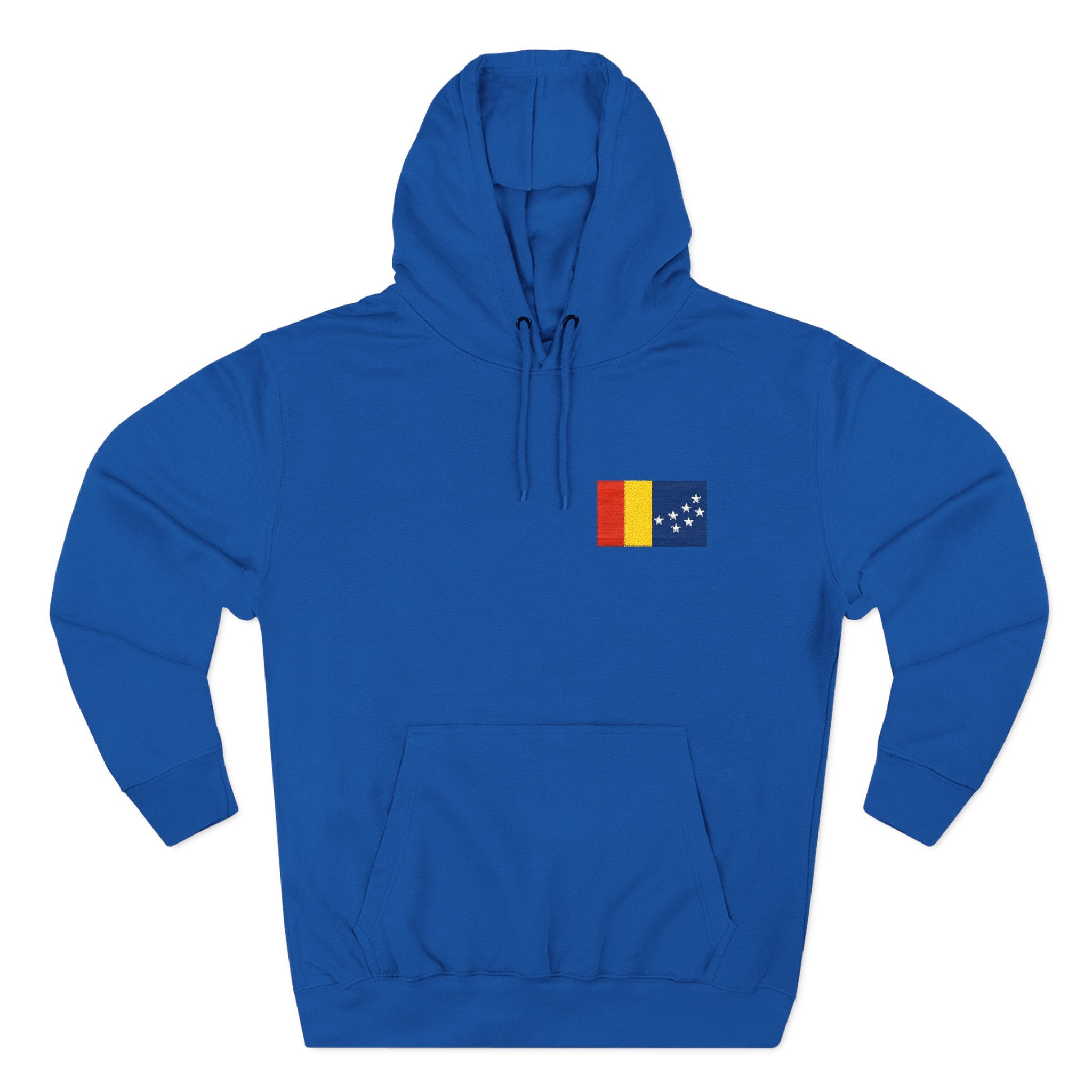 Embroidered City of Durham Flag - Cozy Hoodie