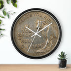 BCS20 - Bull City Tobacco Vintage Token Clock Lucky Strike "Heads"