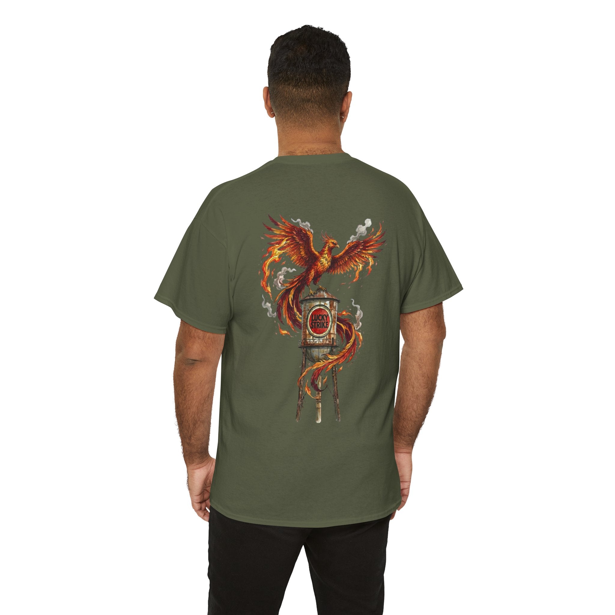 BCS6 - Printed on Back - Heavy Weight T-Shirt