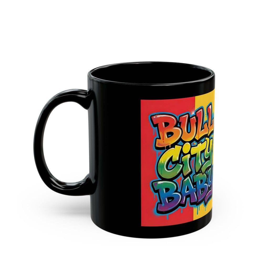 Bull City Baby! LGBTQ -  Black Mug (11oz, 15oz)