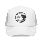 Copy of Durham Heart Flag - Trucker Hat — Embroidered Foam Mesh Cap