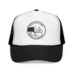 Copy of Durham Heart Flag - Trucker Hat — Embroidered Foam Mesh Cap
