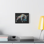 Bull City Vintage 1 - Matte Canvas Wall Art
