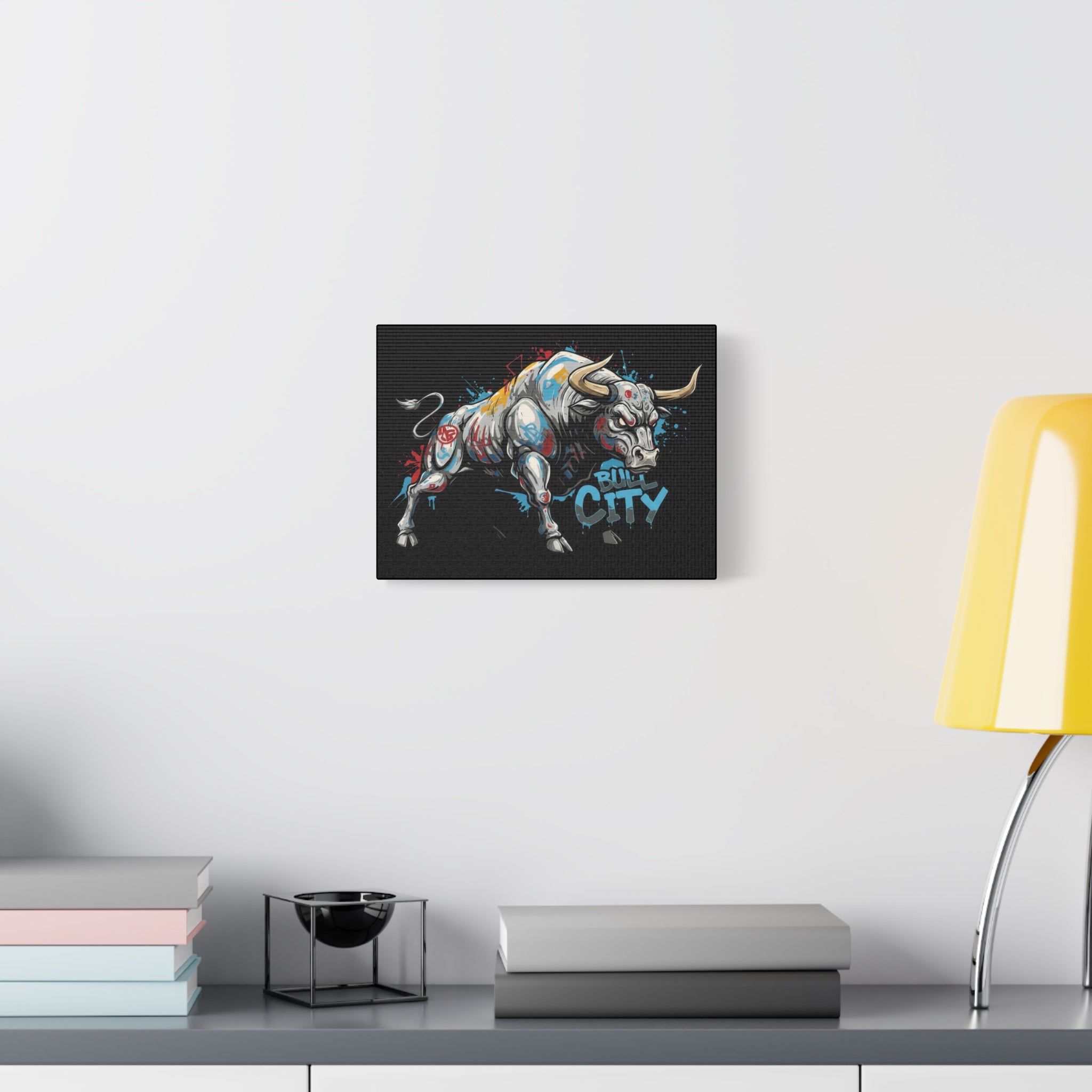 Bull City Vintage 1 - Matte Canvas Wall Art