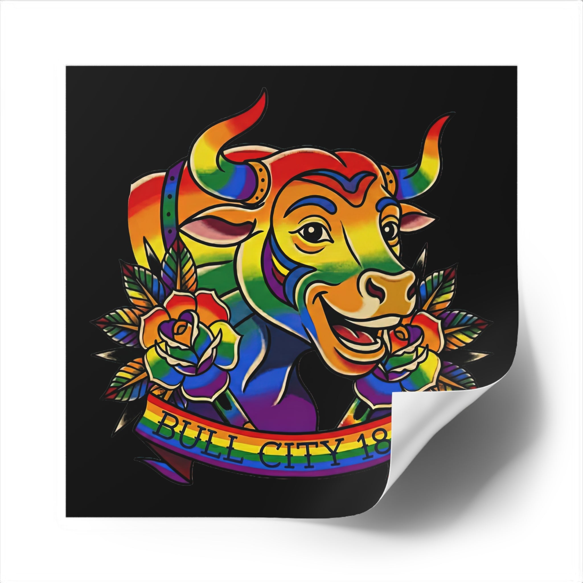BCS4 - Square Sticker
