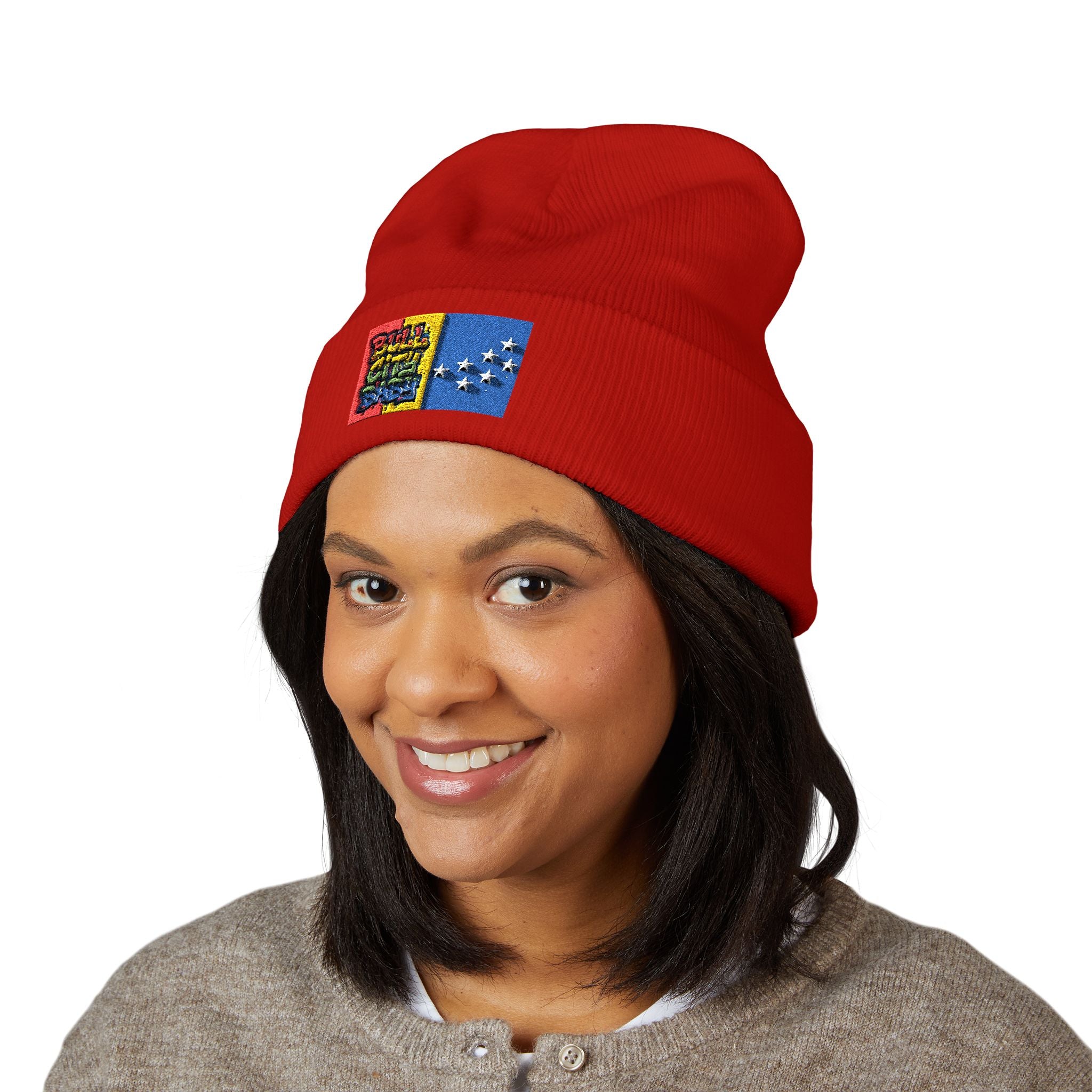 Bull City Baby - Classic Cuffed Beanie (Embroidery)
