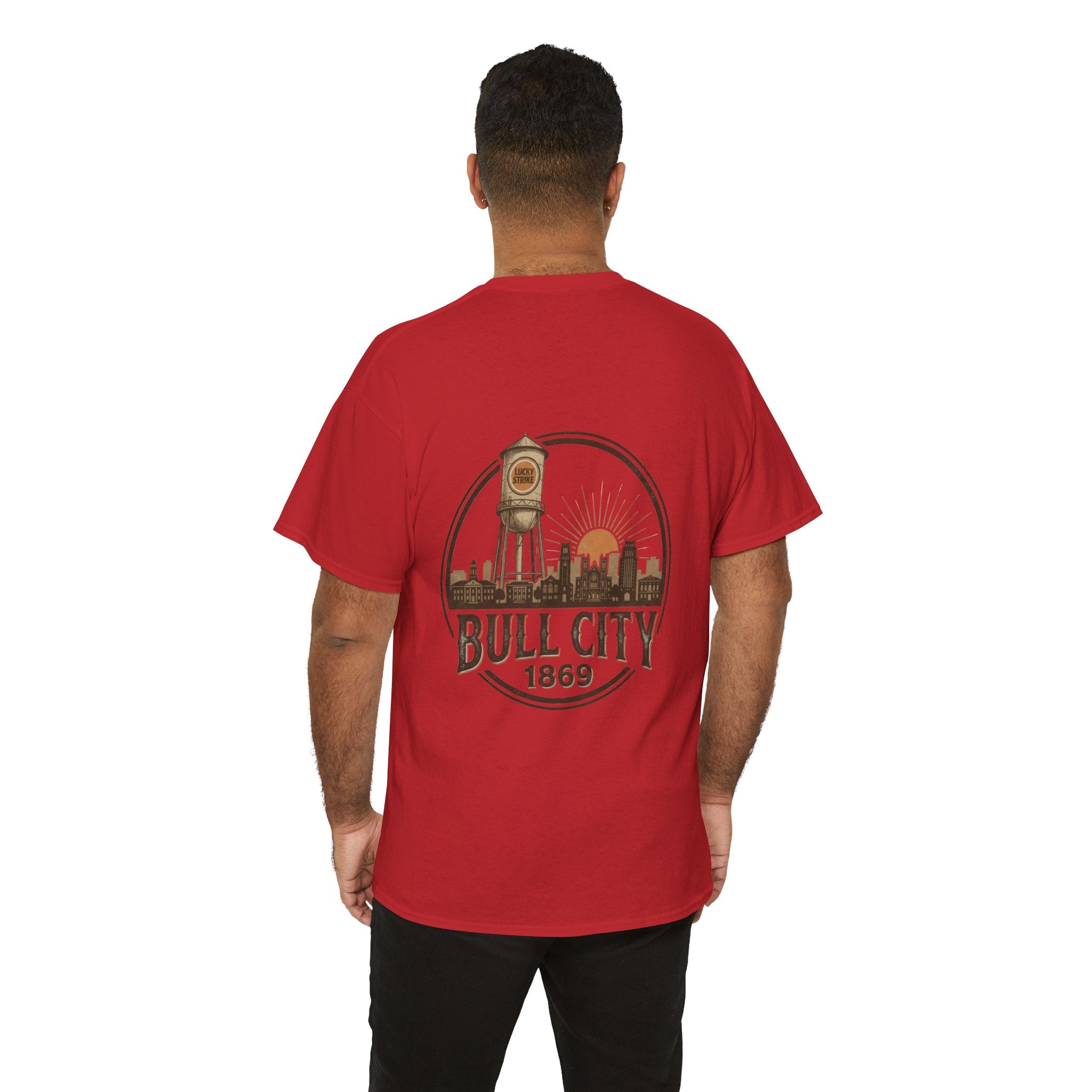 BCS9 - Printed on Back - Heavy Weight T-Shirt