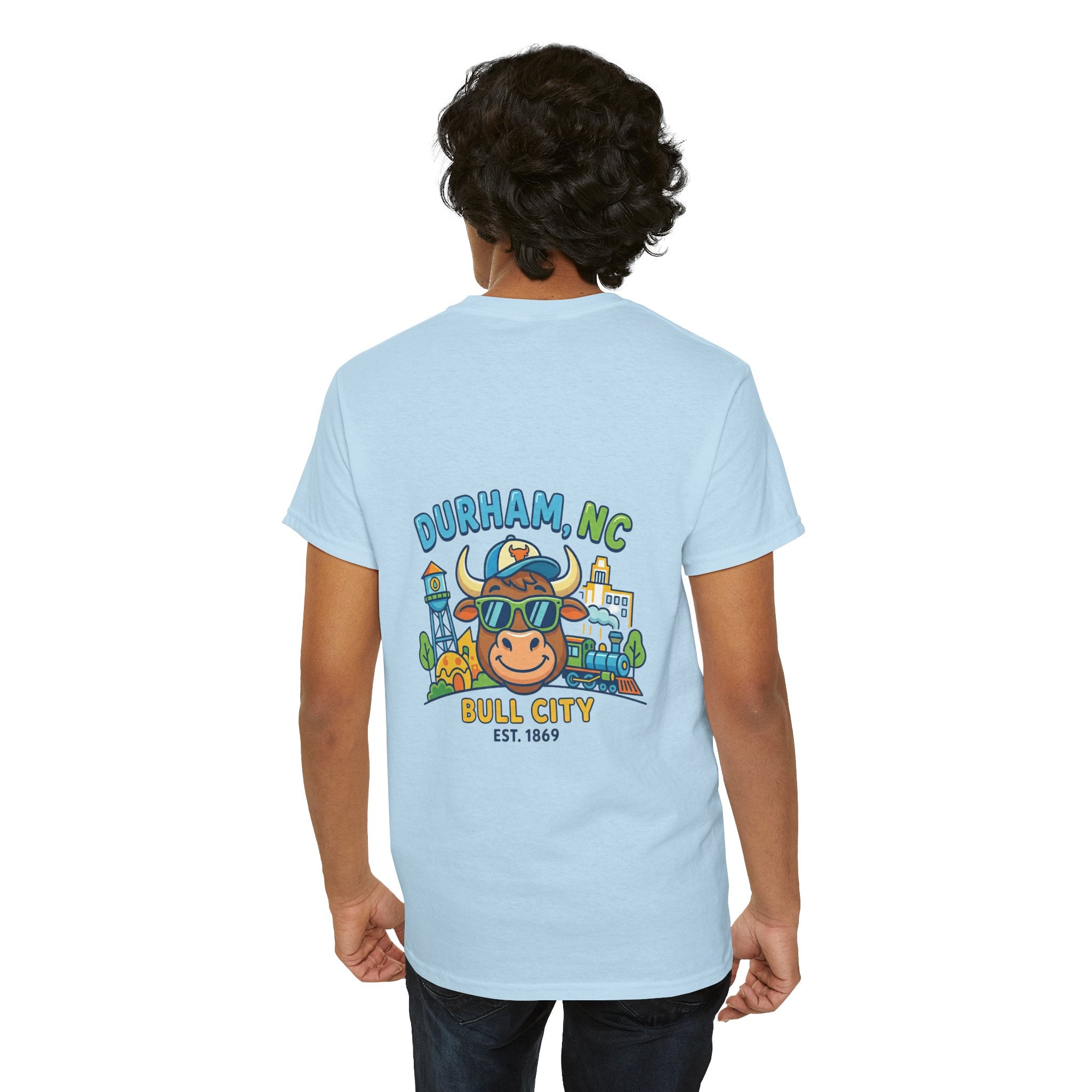 BCS15 - Printed on Back - Heavy Weight T-Shirt