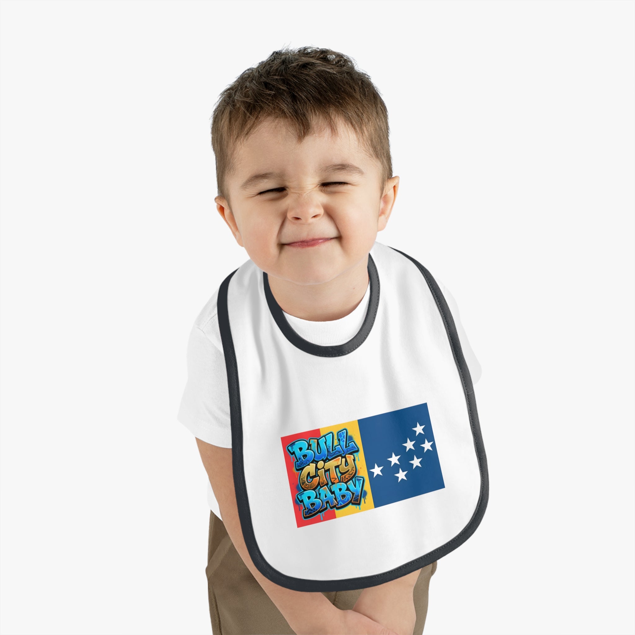 Bull City Baby - Baby Jersey Bib