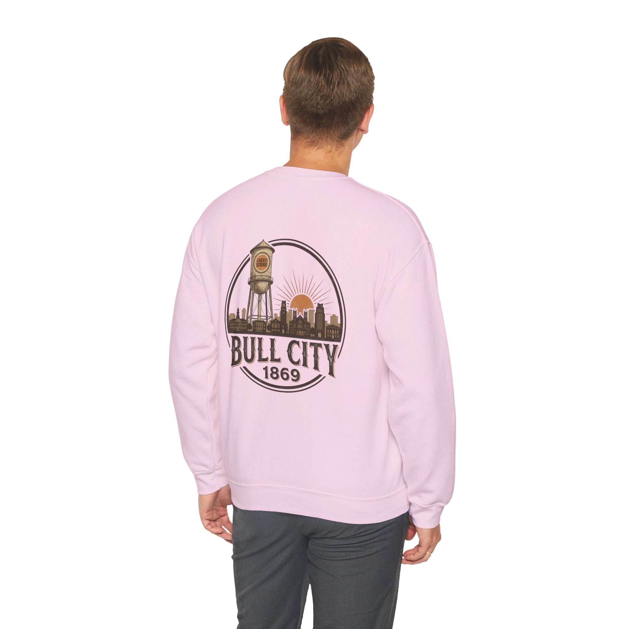 BCS9 - Crewneck Sweatshirt — Backside Print