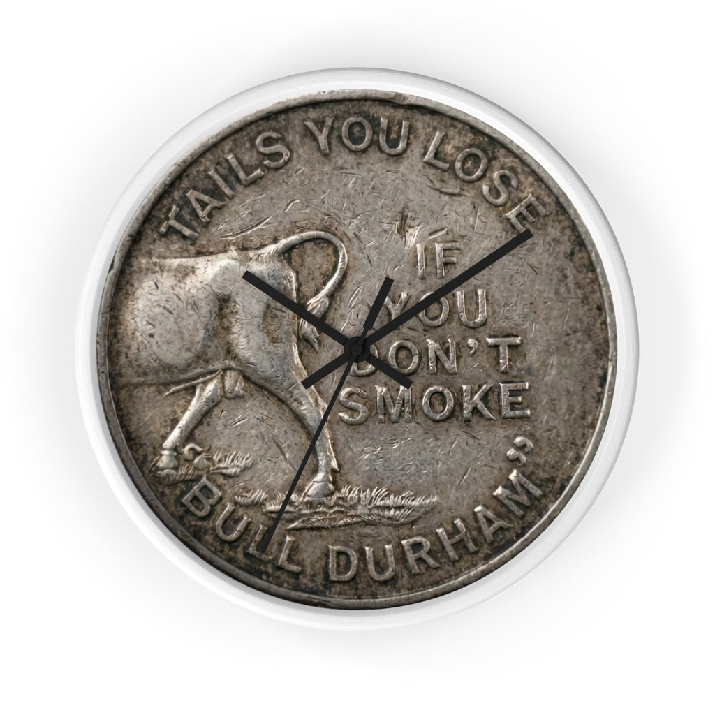 Copy of BCS20 - Bull City Tobacco Vintage Token Clock Lucky Strike "Tails"