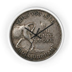 Copy of BCS20 - Bull City Tobacco Vintage Token Clock Lucky Strike "Tails"