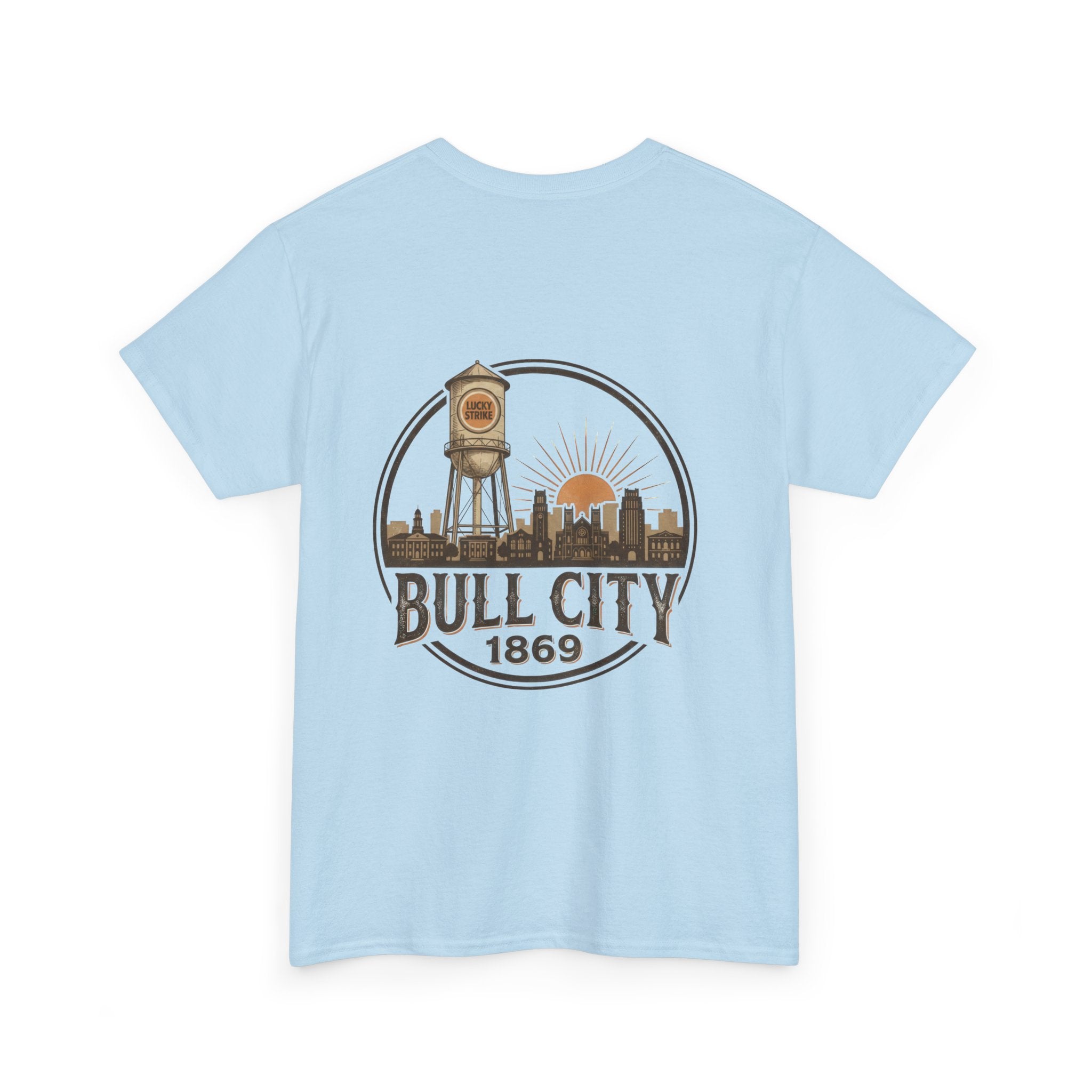 BCS9 - Printed on Back - Heavy Weight T-Shirt