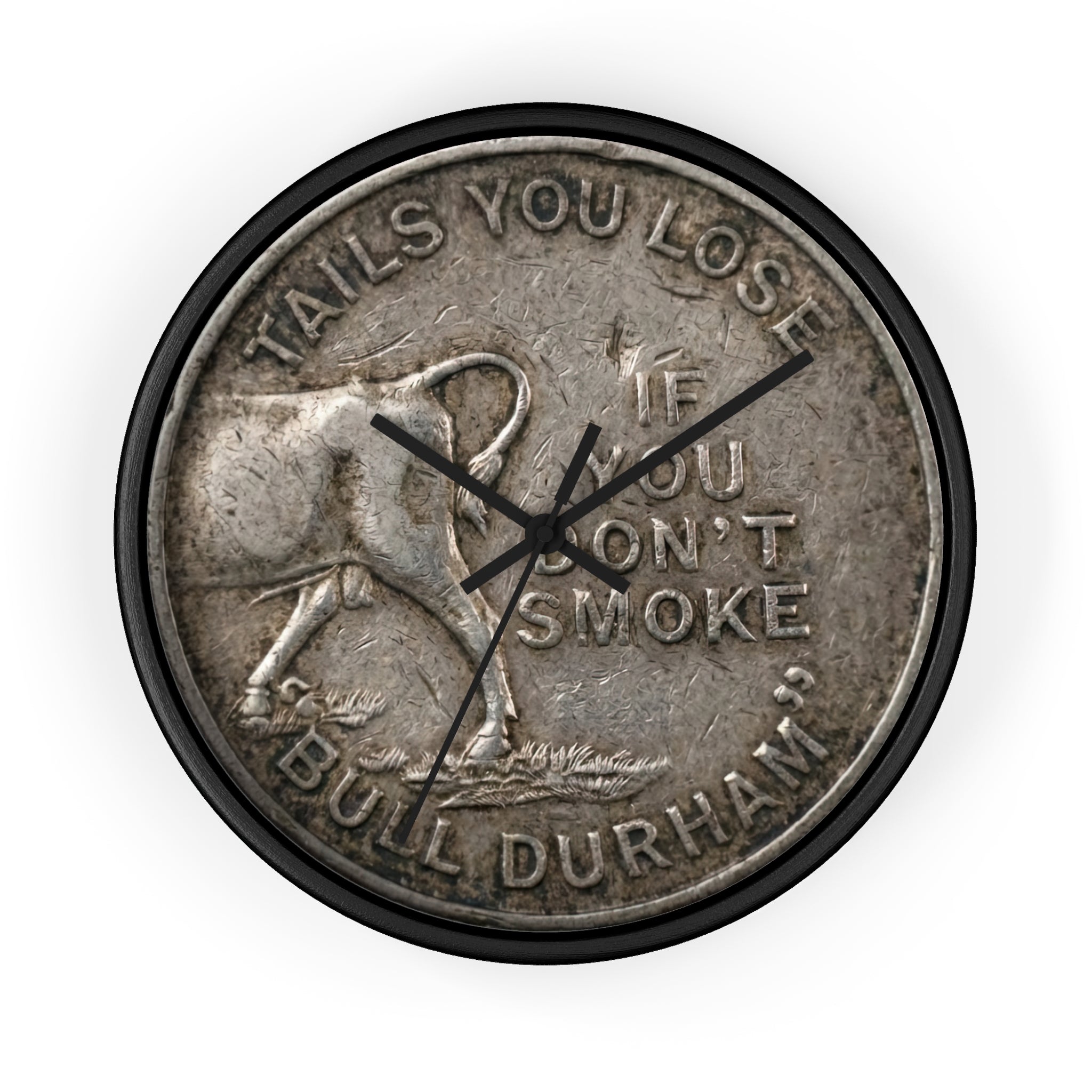 Copy of BCS20 - Bull City Tobacco Vintage Token Clock Lucky Strike "Tails"
