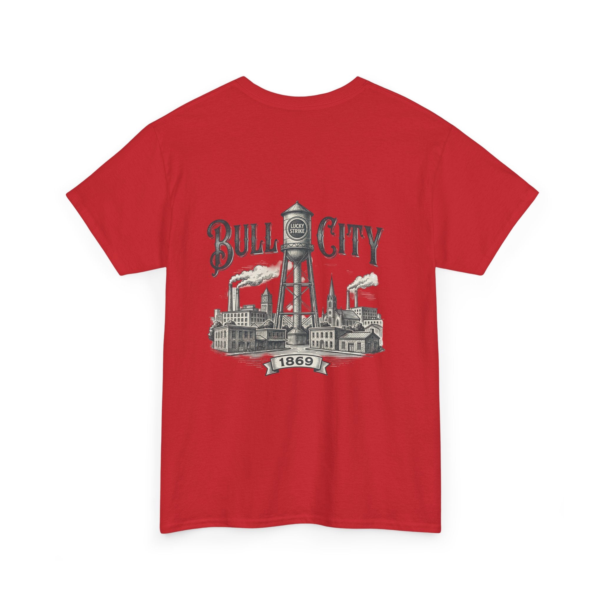 BCS8 - Printed on Back - Heavy Weight T-Shirt