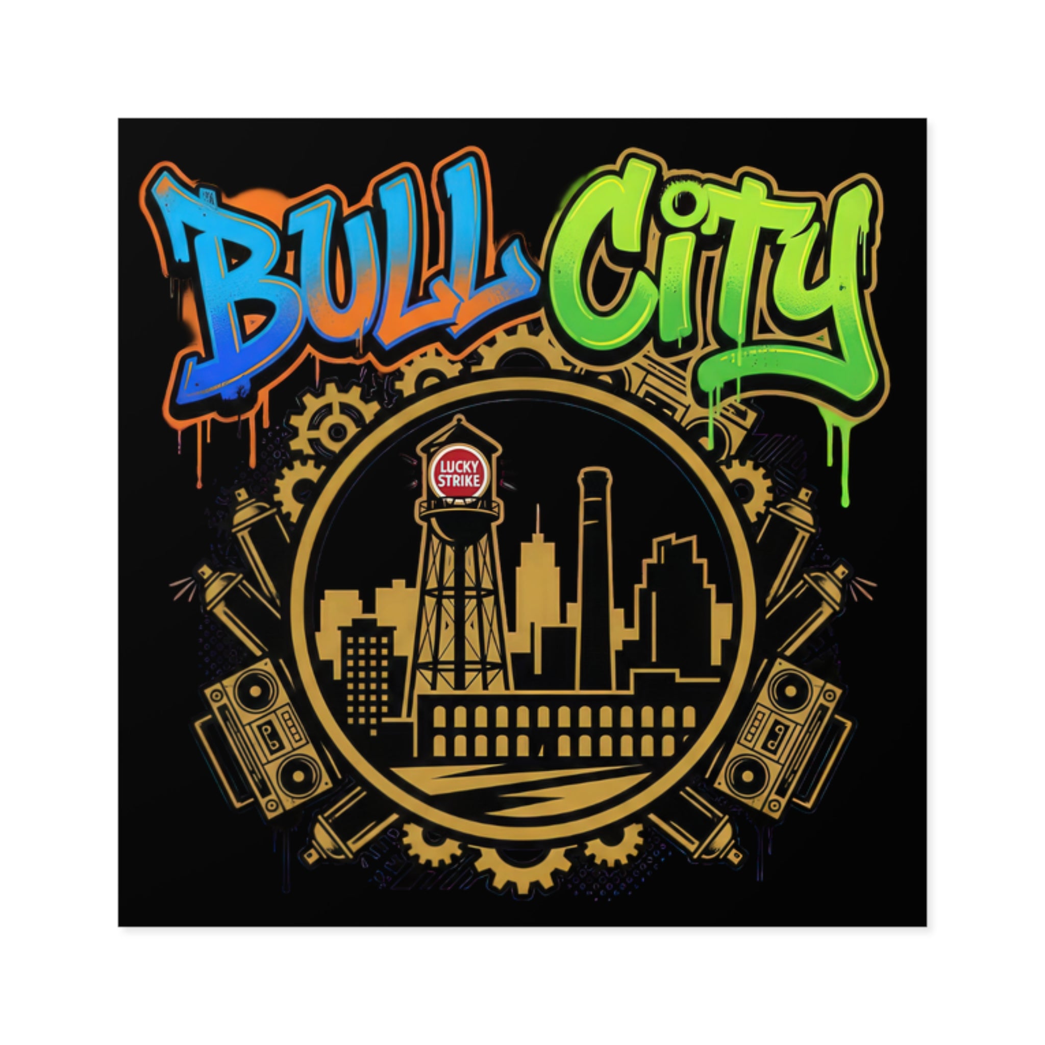 BCS7 - Square Sticker