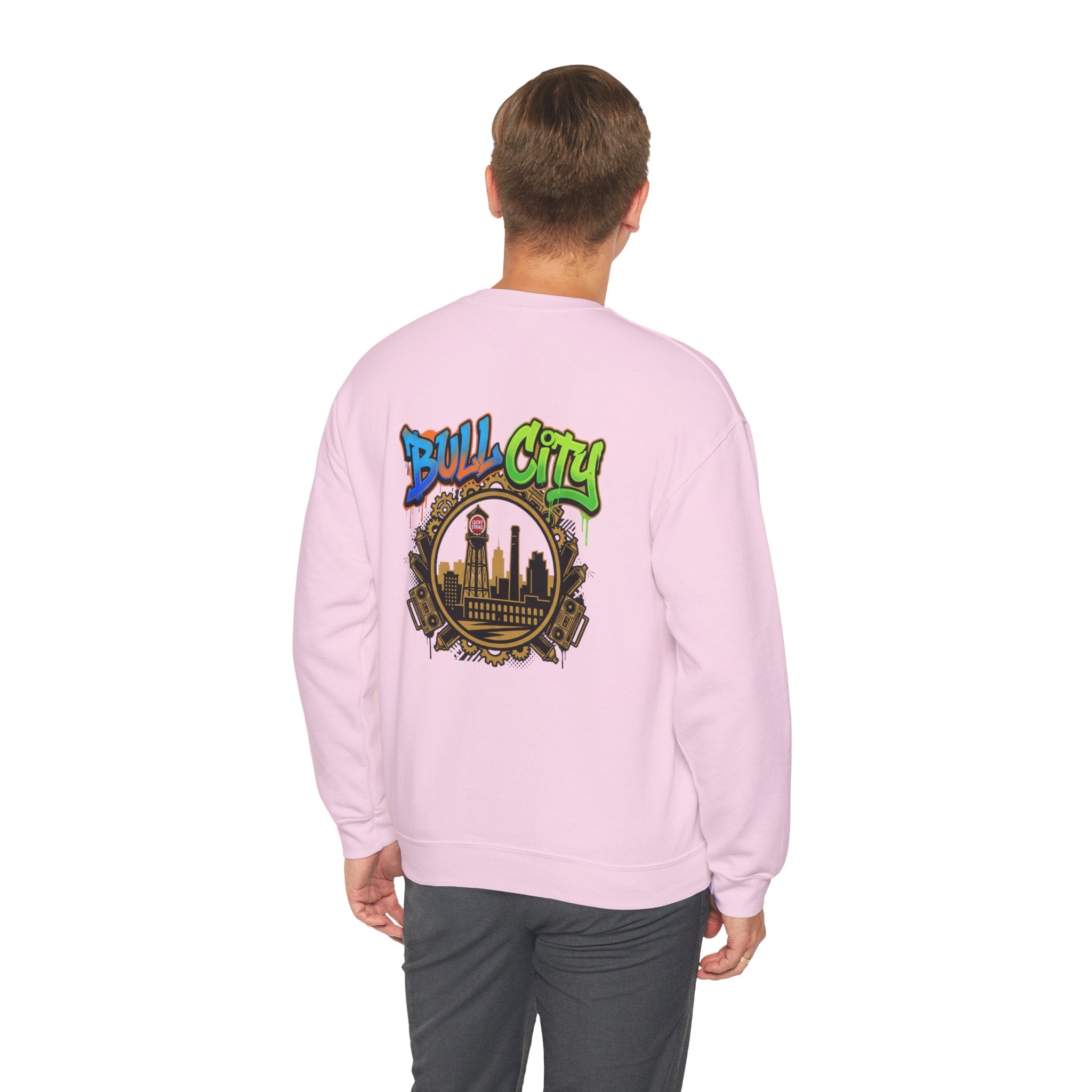 BCS7- Crewneck Sweatshirt — Backside Print