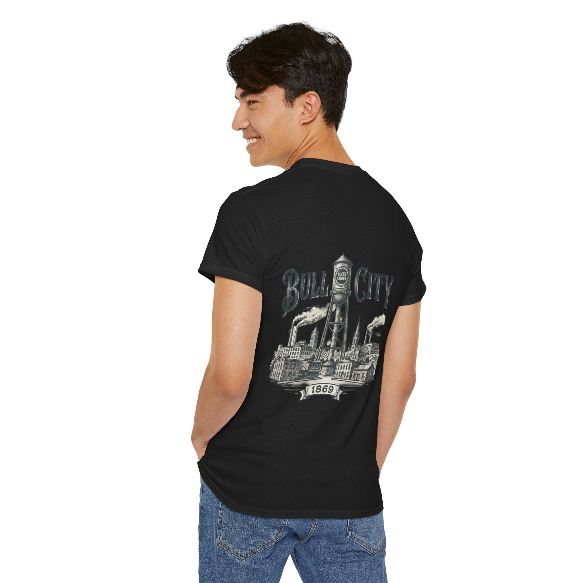 BCS8 - Printed on Back - Heavy Weight T-Shirt