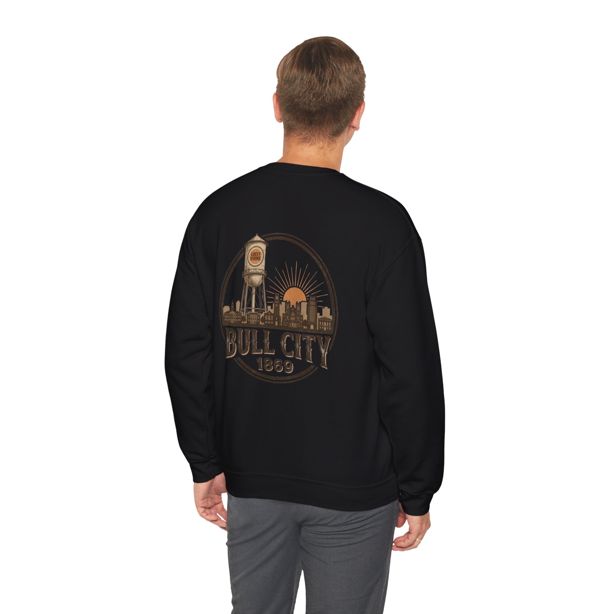 BCS9 - Crewneck Sweatshirt — Backside Print