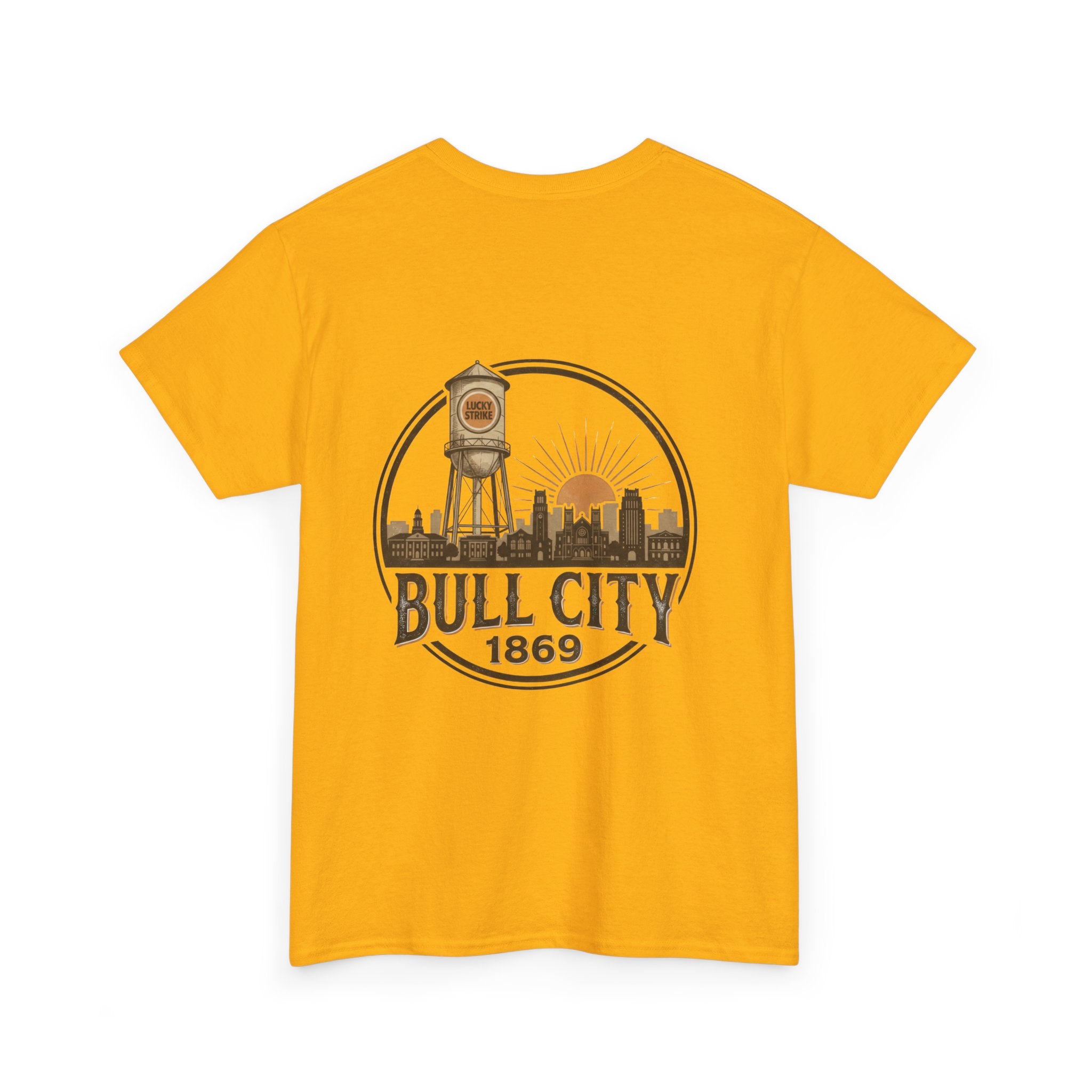 BCS9 - Printed on Back - Heavy Weight T-Shirt