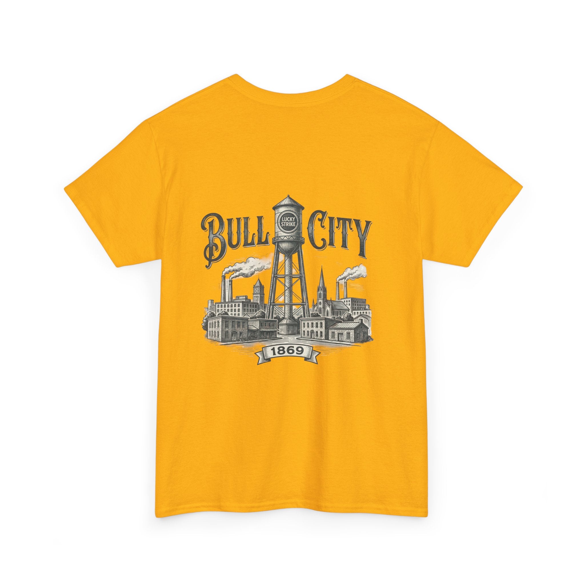 BCS8 - Printed on Back - Heavy Weight T-Shirt
