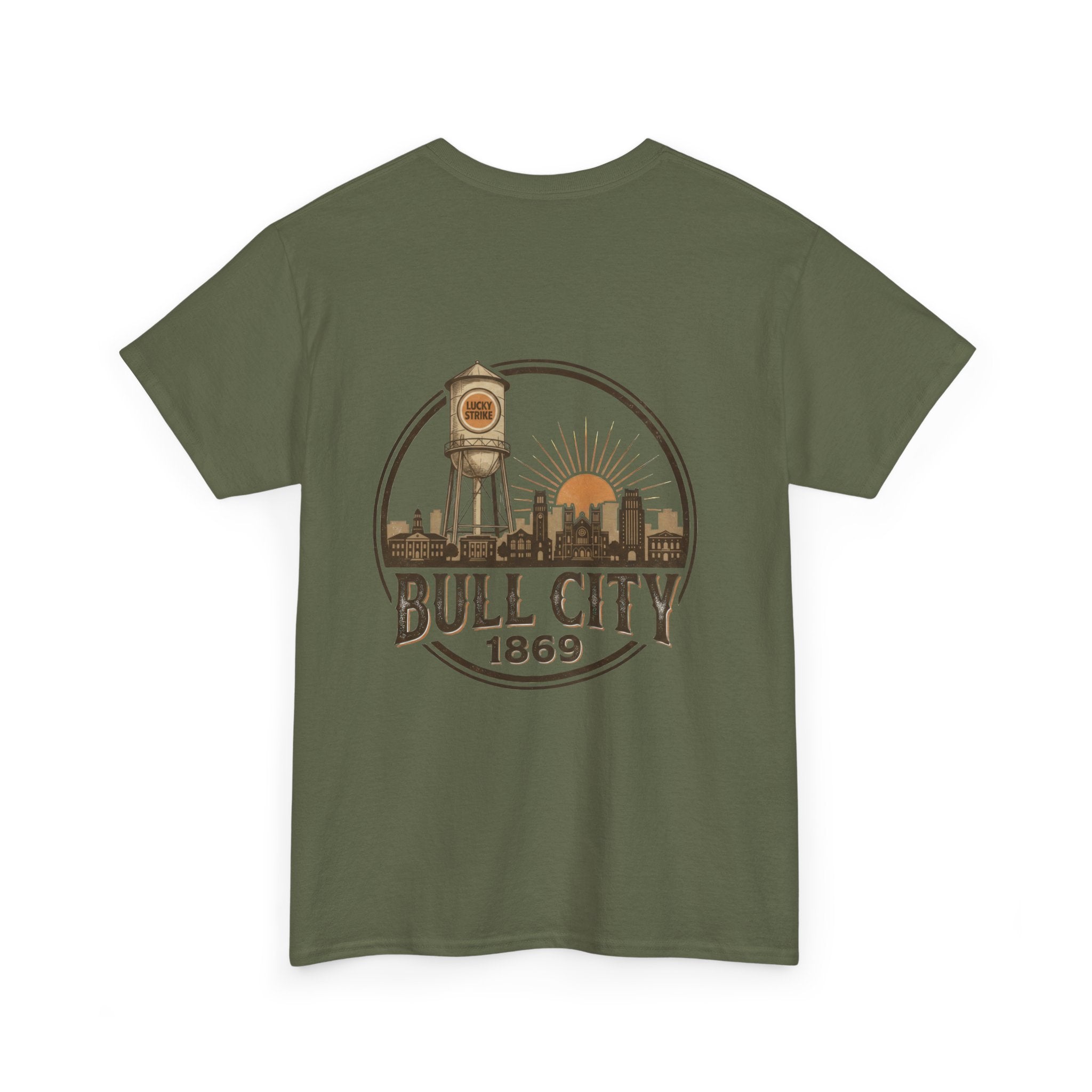BCS9 - Printed on Back - Heavy Weight T-Shirt
