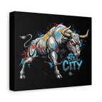 Bull City Vintage 1 - Matte Canvas Wall Art