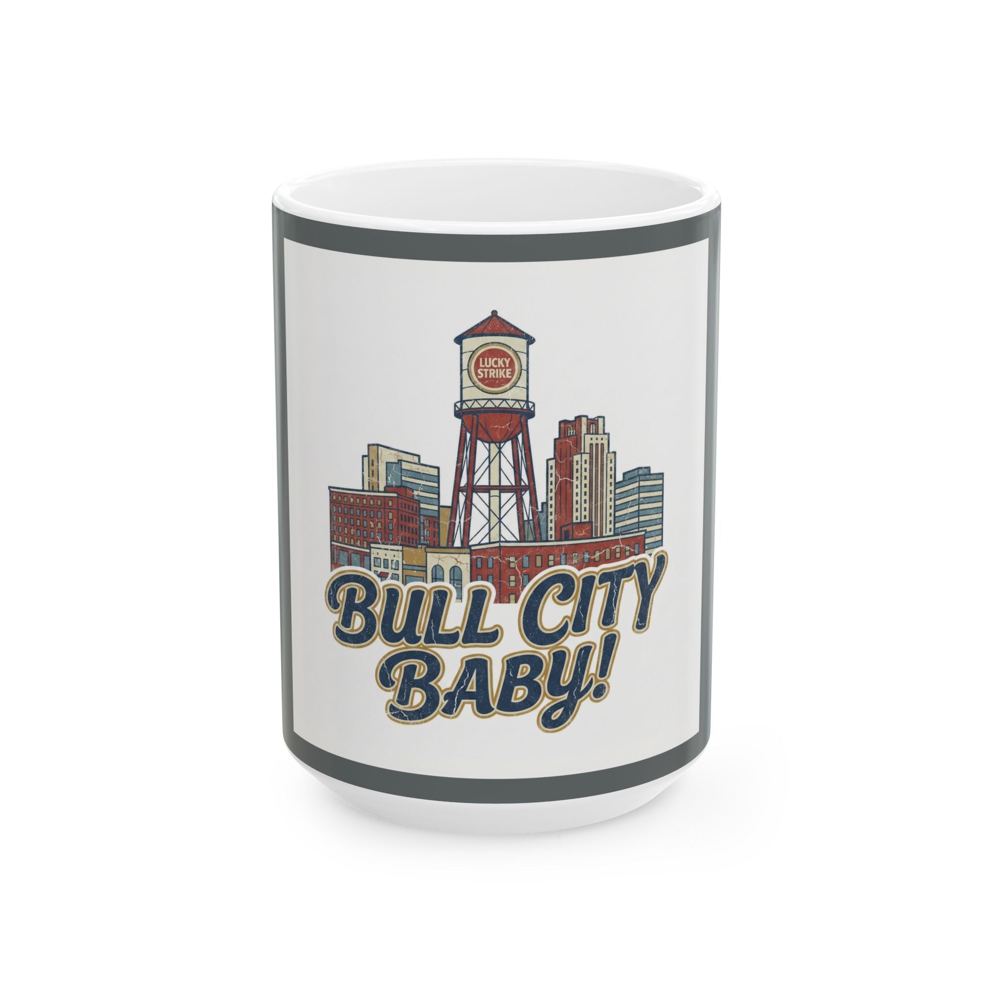 Copy of Durham NC City of Medicine Ceramic Mug – Medical Caduceus Coffee Cup (11oz, 15oz)