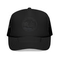Copy of Durham Heart Flag - Trucker Hat — Embroidered Foam Mesh Cap